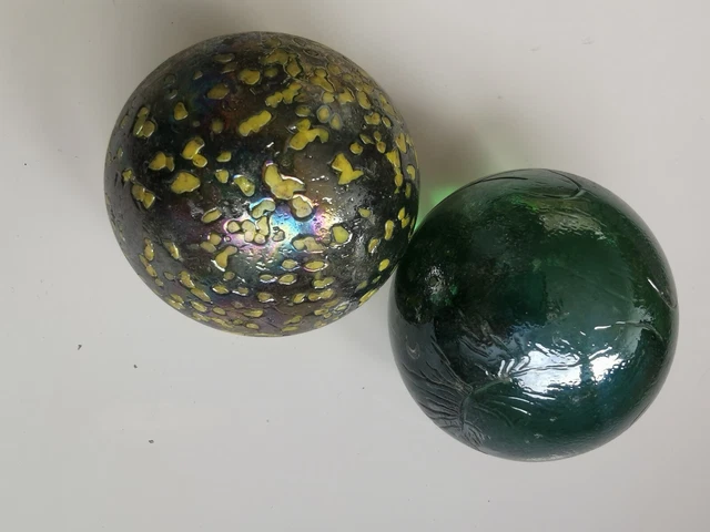 100 Glasmurmeln Gold-Grün Mix - Wunderschöne Deko & Spielkugeln