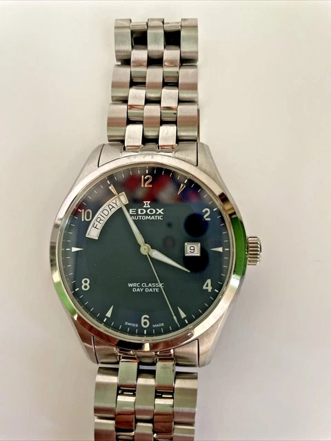 edox wrc classic day date