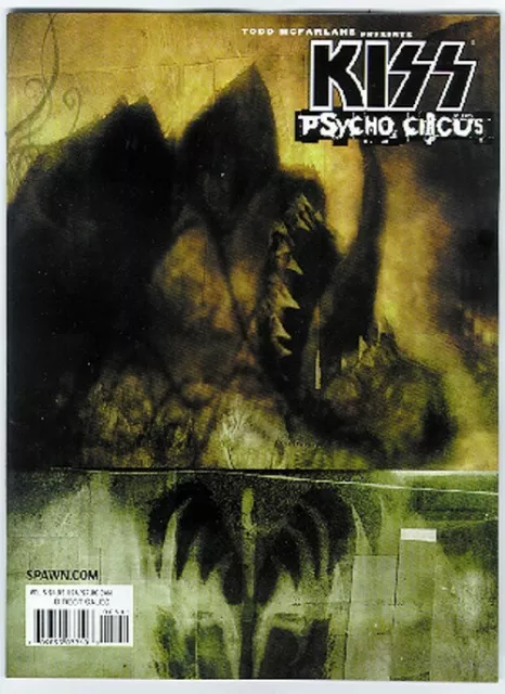 KISS COMIC - PSYCHO CIRCUS MAGAZINE N.5 - MCFARLANE 20x30cm - USA 2000 - M267111