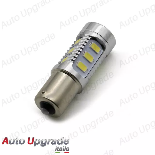 Lampada Retromarcia 15 Led P21W Ba15S Per Fiat Panda Mk1 6000K No Avaria 3