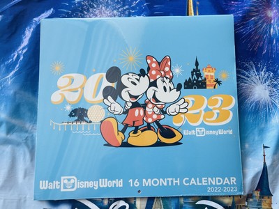 2022 2023 Walt Disney World Parks 16 Month Calendar Magic Animal Kingdom Epcot $26.95 - Picclick