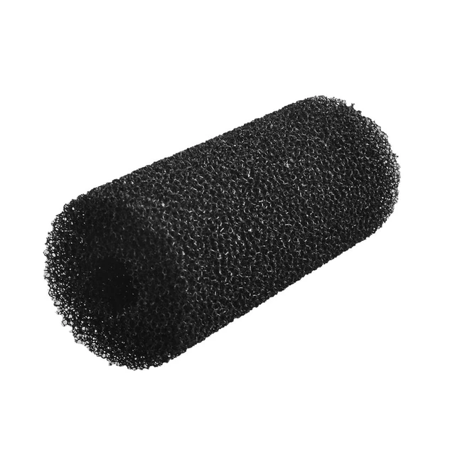 Cylinder Shaped Black Aquarium Fish Tank Filter Sponge 5.9"x2.5"