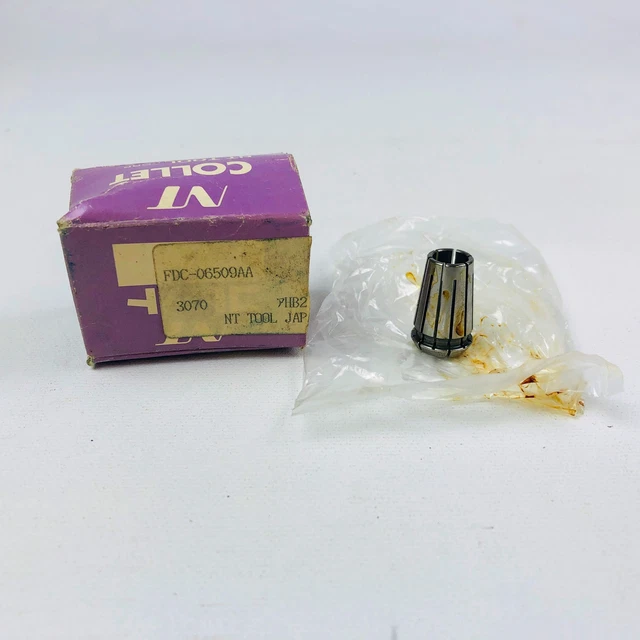 NT Tool FDC-06509AA Straight Coolant Collet 6.5MM FDC Fire Department Connection