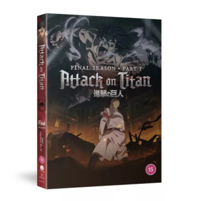 DVD Anime Attack On Titan The Final Season 4 Part 1 (1-16 End) English  Dubbed