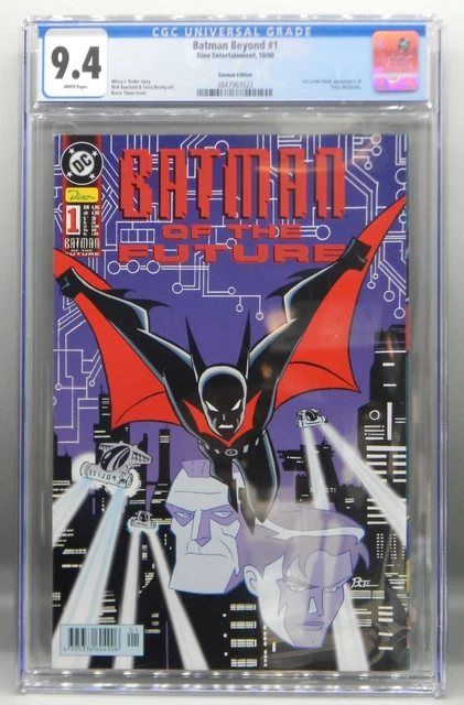 CGC 9.4 DC Comics BATMAN BEYOND #1 German Variant 1st TERRY MCGINNIS foreign KEY