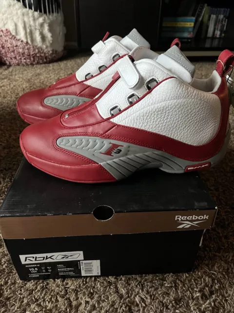 Reebok Answer 4 'White/Red' Release Info: How to Buy a Pair – Footwear News