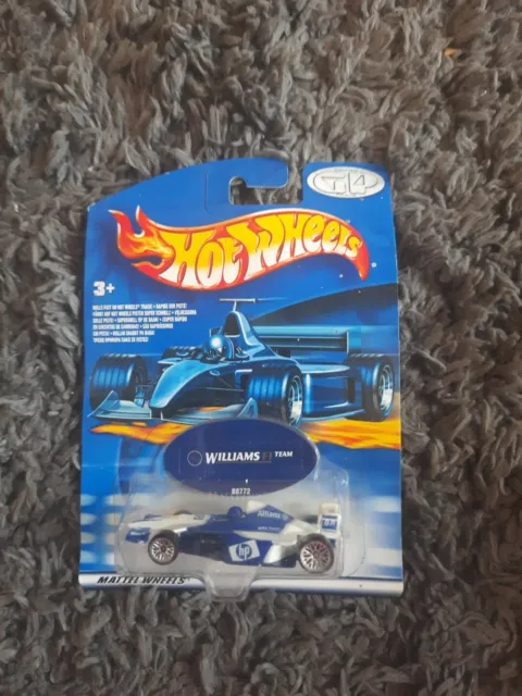 Hot Wheels 2000 Grand Prix Formula 1 Racing Car Williams Car