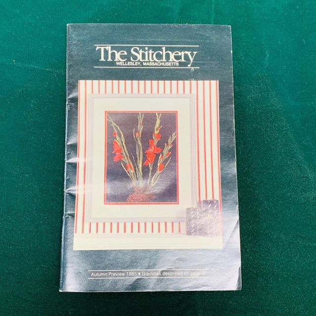 The Stitchery Autumn 1985 Needlepoint Catalog 63 Pages