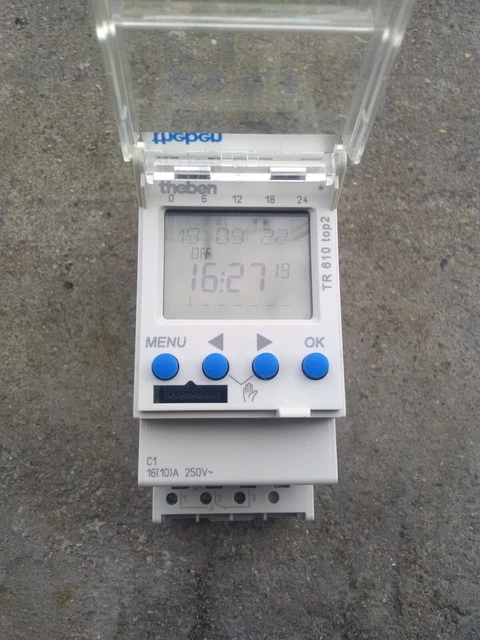 Horloge programmable digitale TR 608 TOP2 S THEBEN 6080101 - THEBEN - 6080101