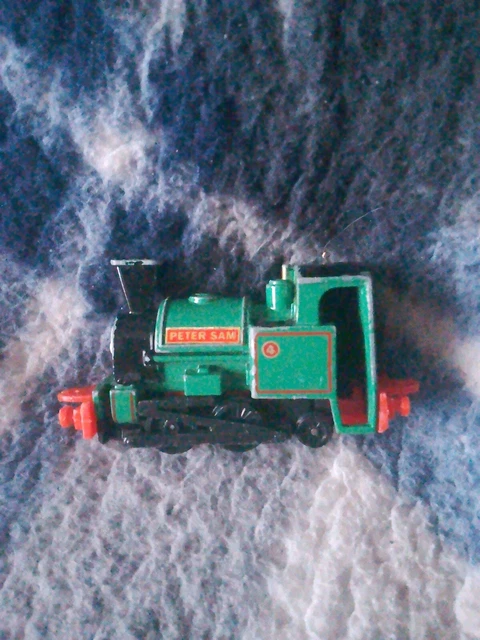 VINTAGE ERTL THOMAS The Tank Engine & Friends Train 1996 Peter Sam Die ...