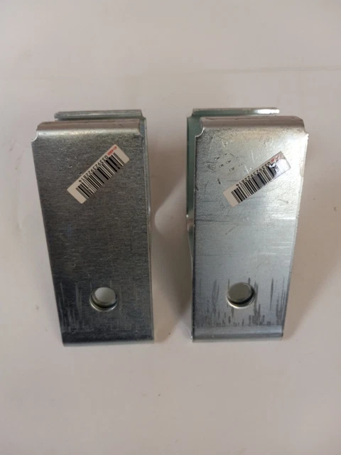 Stanley Side Mount Brackets for Barn Door Box Track (2pc Lot) 41-4900-XY2650 NEW 3