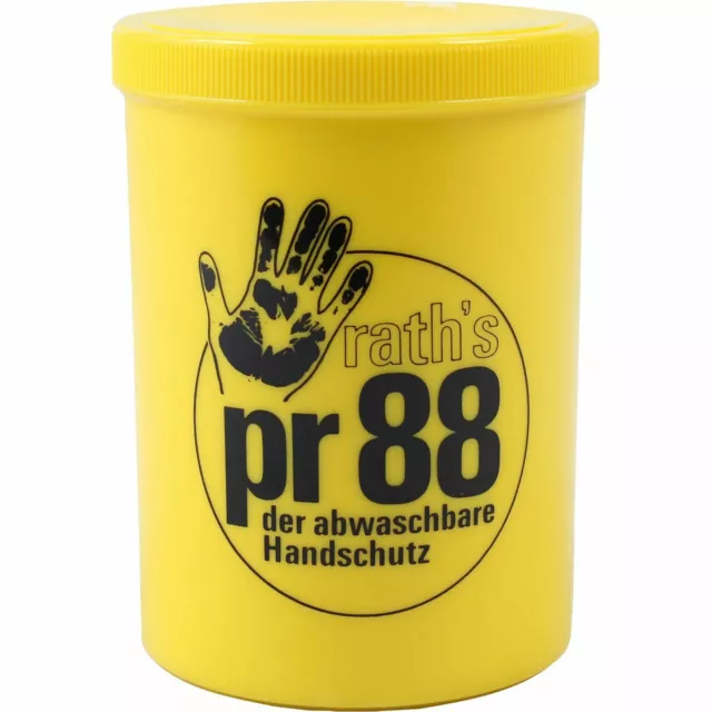 2x 1L 1 Liter RATH's Creme PR 88 Hautschutz der abwaschbare Handschuh Handcreme 2