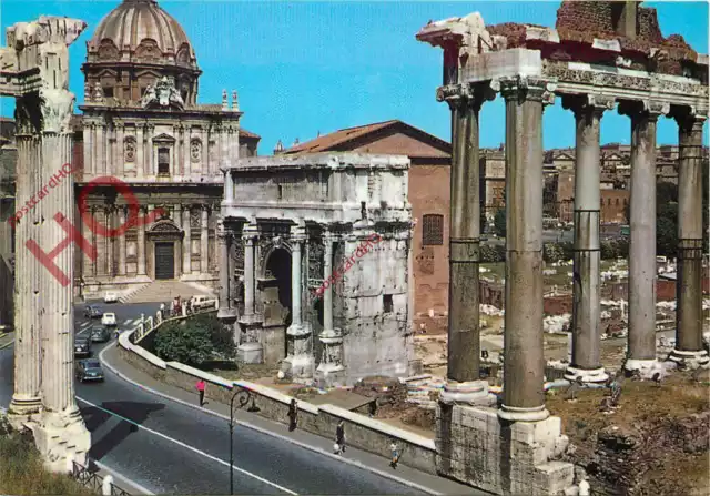 Picture Postcard> Rome, Roma, Roman Forum, Arch of Septimus Severus