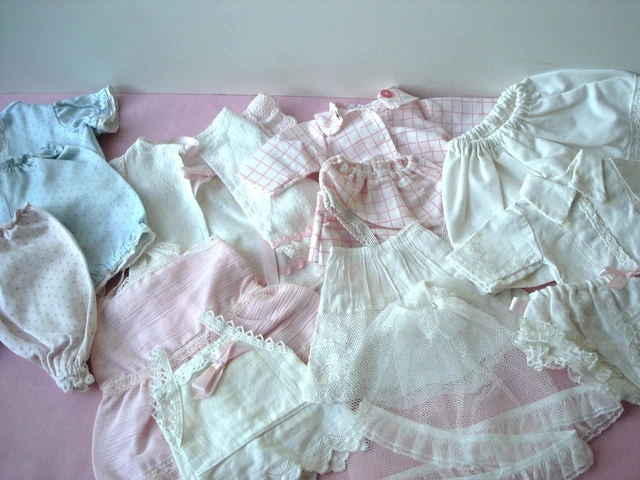 ROBE ANCIENNE DE poupée petite taille 2/3 JUMEAU OU AUTRES EUR 39,00 - FR