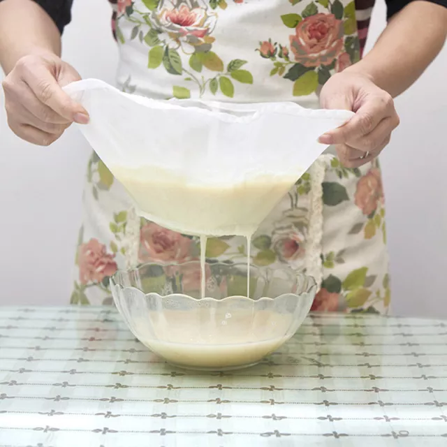 Nylon Filter Bag Fine Mesh Food Strainer For Wine Coffee Soybean Milk Juice T-wf