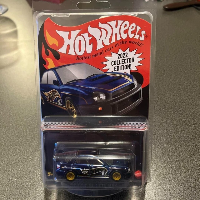 HOT WHEELS 2022 édition collector scellée en usine Subaru Impreza WRX