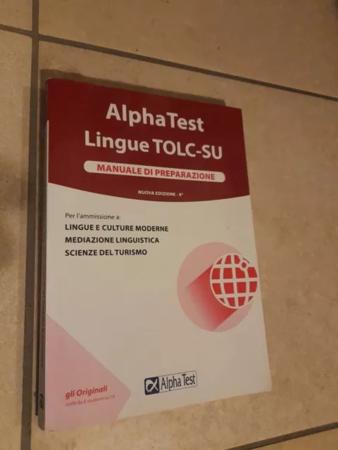 Alpha Test. Lingue TOLC-SU. Esercizi commentati. Ediz. MyDesk - EDUCAZIONE  e DIDATTICA, SCIENZE SOCIALI E UMANE - Shop Diffusione del Libro