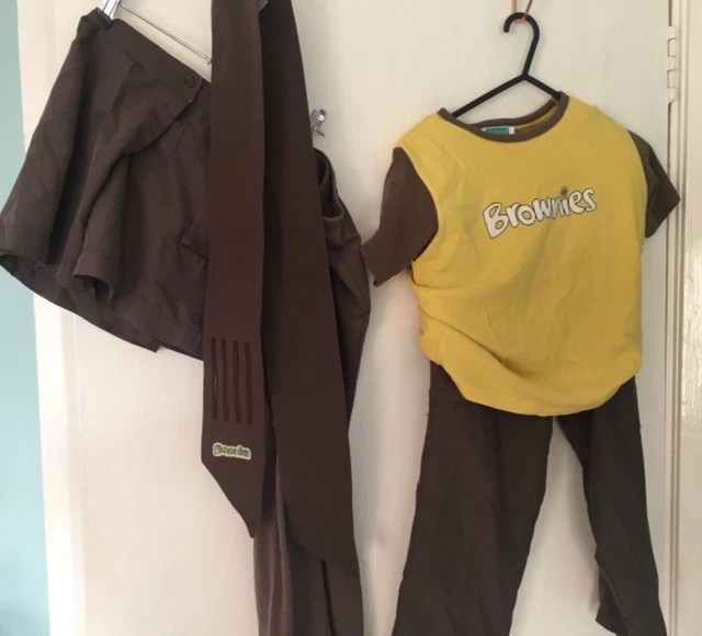 Pantaloni brownie 60 cm/24" vita 19l t shirt pantaloncini fascia leggings ottime condizioni