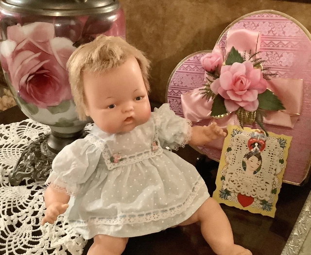 VNTG. IDEAL 1960’S Tiny Thumbelina Doll OTT 14 With Knob/ Not Working