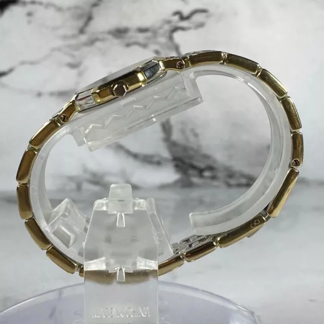 VINTAGE YVES SAINT Laurent Silver & Gold Octagon Watch YSL $128.00 ...