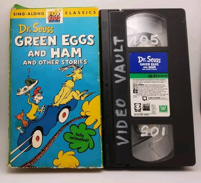 Green Eggs And Ham And Other Stories Vhs DR. SEUSS GREEN Eggs and Ham and Other Stories VHS, Pre-owned, Good