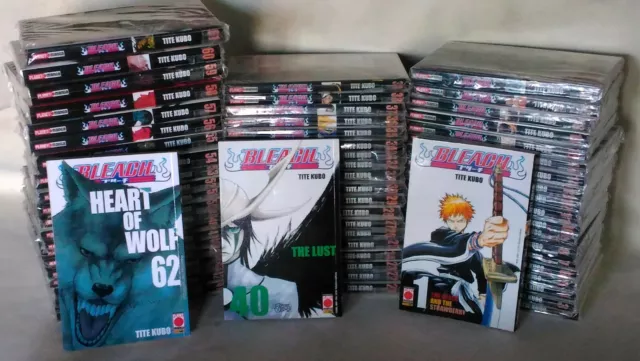 Bleach sequenza 1/62 Planet Manga Tite Kubo 1a edizione Panini #Back2eBay