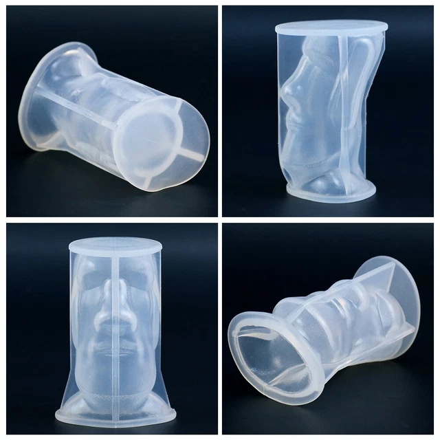 Moule en résine de silicone chandelier tête géante pour bricolage artisanat c