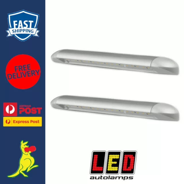 LED Autolamps LED Caravan Awning Light RV LED Awning Porch Light 260mm 12V Pair
