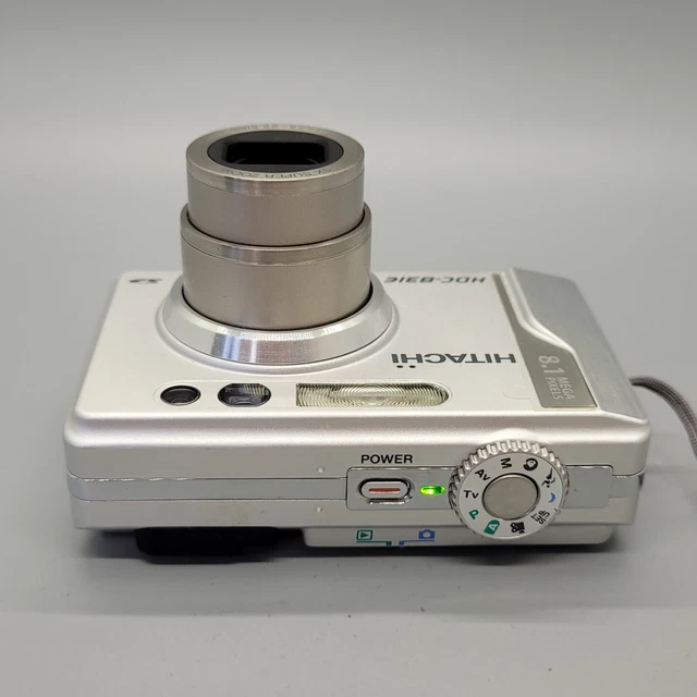 Hitachi HDC-831E 8,1 megapixel fotocamera digitale compatta argento testato 11