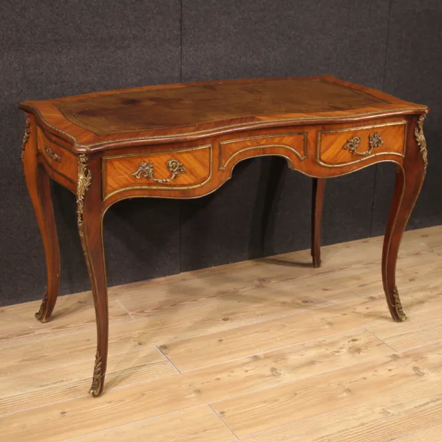 Secretary Desk Furniture French IN Antique Style Napoleon III Table Xx Century