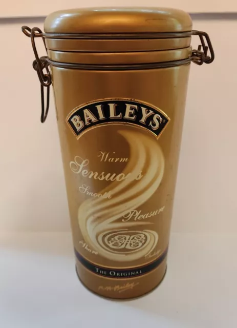 Baileys Irish Cream Liquor Tin 10" Canaster 2002