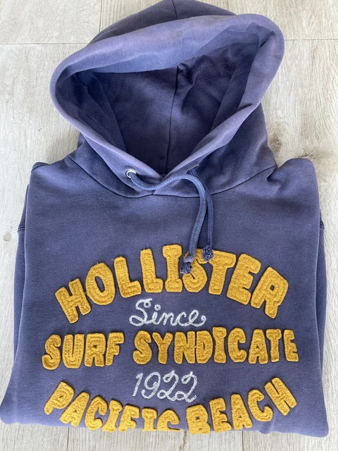 FELPA HOLLISTER CALIFORNIA Bianco Con Cappuccio Surf EUR 20 00 PicClick IT