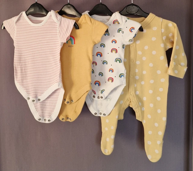 M&S Baby Unisex Clothes Bundle Age 0-3 Months.Excellent condition.Used.