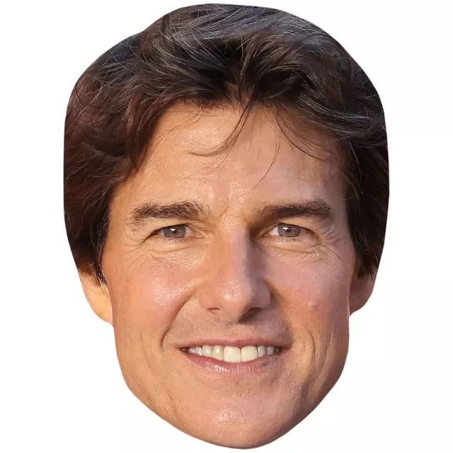 Tom Cruise (Brown Hair) Maske aus Karton