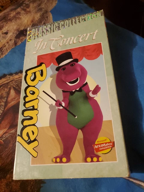 Barney Barney In Concert Vhs 2000 Classic Collection Kids Cartoon Barney Barney In Concert Vhs 2000 Classic Collection Kids Cartoon