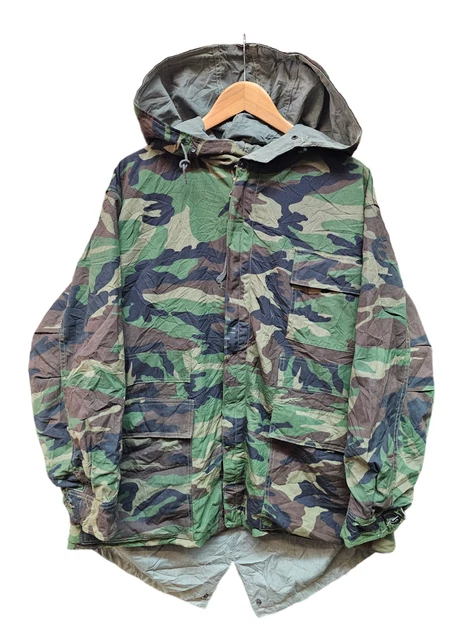 Jacker Turkish ORIGINAL TURKISH ARMY Armed Forces Woodland Camo Cold Weather Parka ...