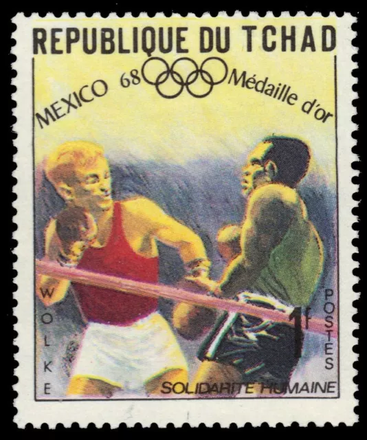 CHAD 195 - Mexico Olympics Medalists "Boxing" (pf35674)