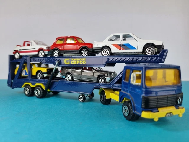 Majorette Majopub SAVIEM RENAULT - FINADEV Bail Matériel - 1/60 - France 1980