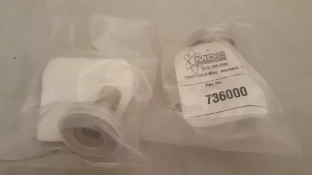 MDC, PVC hose Adapter, NW16, .5” ID, Hose, P/N: 736000, brand new, 2 ea/pk