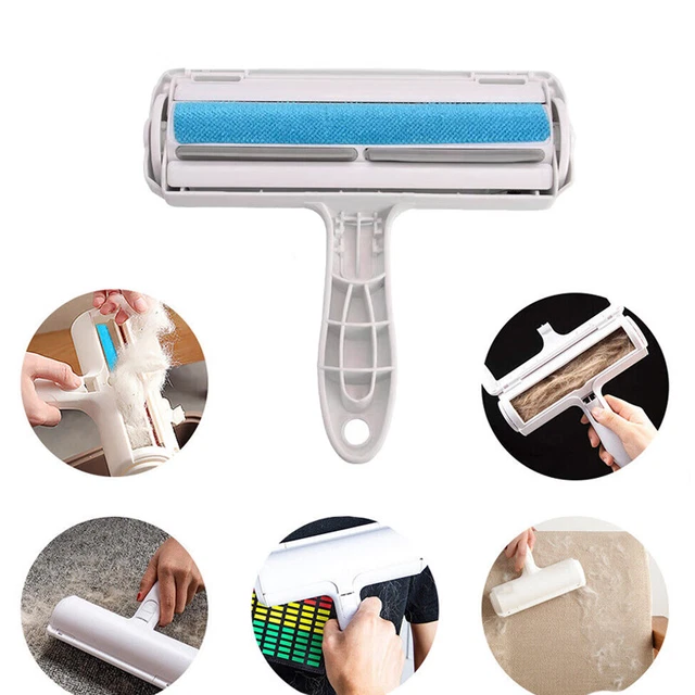 Pet Hair Remover Sofa Clothes Lint Cleaning Brush Reusable Dog Cat Fur Roller