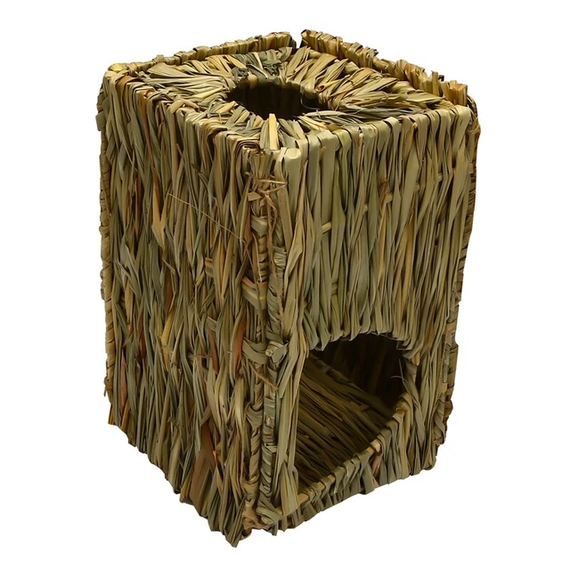Natural grass Toy, Hand Woven Rabbit Guinea Pig Chinchilla Ferret Folding2804