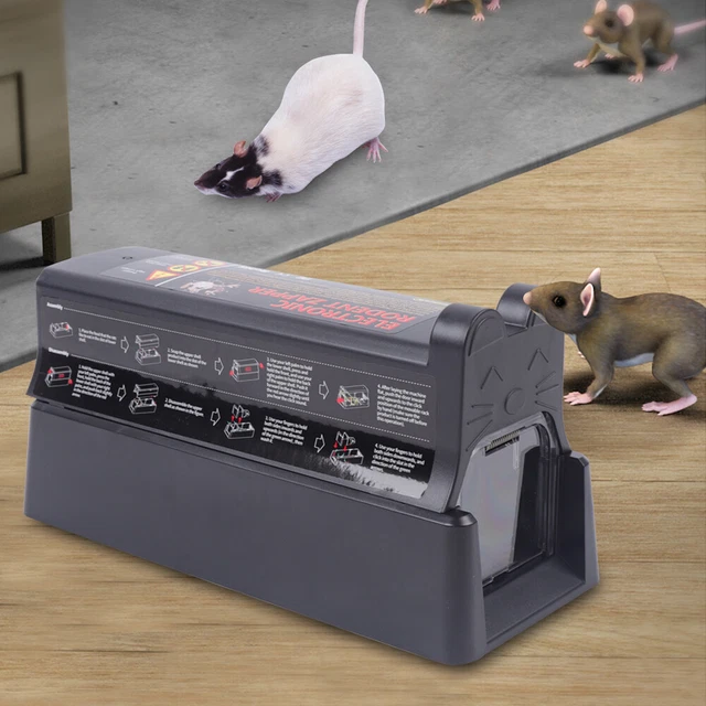 ELEKTRISCHE MAUSEFALLE RATTEN Mause Falle Elektronische Rattenfalle elektrische-mausefalle-ratten-mause-falle-elektronische-rattenfalle
