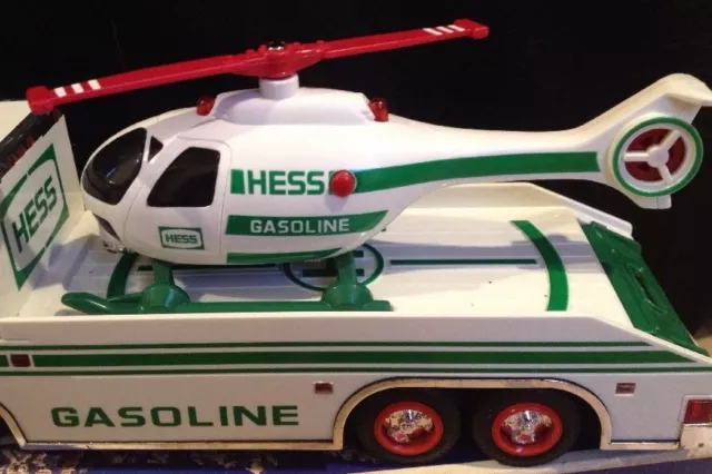 1995 Hess Toy Truck and Helicopter Original Box 3