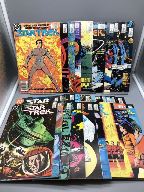 Lot of 31 - STAR TREK VOL. 1 + Annuals, ISSUES #19, 29-55, 35 DC COMICS  1984-88