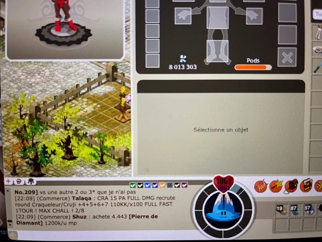 Compte Dofus Retro à Vendre – Serveur Boune, Top Pour Jouer ! Contactez-moi !