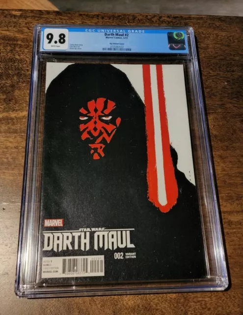 Star Wars Darth Maul 2 1st appearance of Cad Bane 1:25 CGC 9.8 Variant Rare