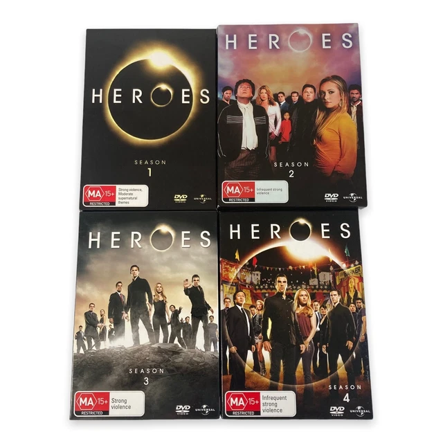 HEROES : SEASON 3 - Region 4 DVD Set - in VGC $2.00