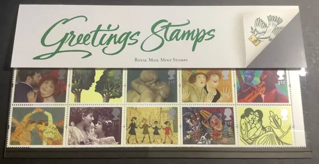 GB 1995 Greetings Stamps Presentation Packs G4 See Photos