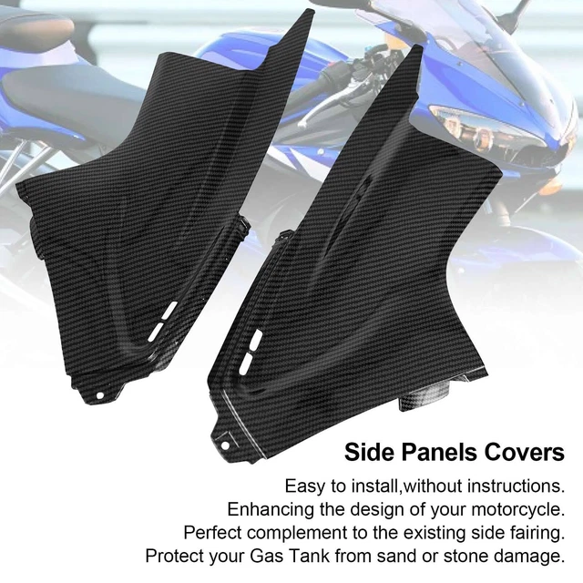 Gas Tank Side Trim Cover Panel Fairing Cowl for Yamaha YZF R6 2003-2005 CBN