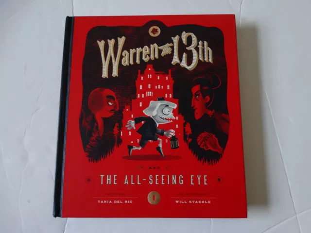 Warren The 13th Book All Seeing Eye Tania Del Rio Illustrated Novel Art Signed